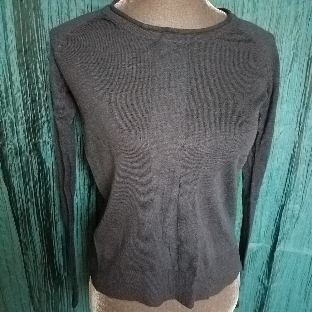 Navy crew neck sweater